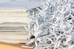 Destrucción y reciclado de documentos
