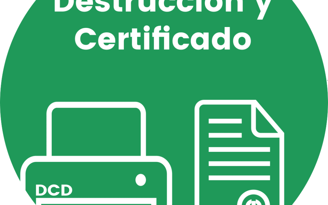Certificado de Destrucción de Documentos 2